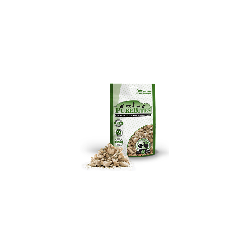 Purebites poitrine de poulet et cataire Purebites poitrine de poulet et cataire