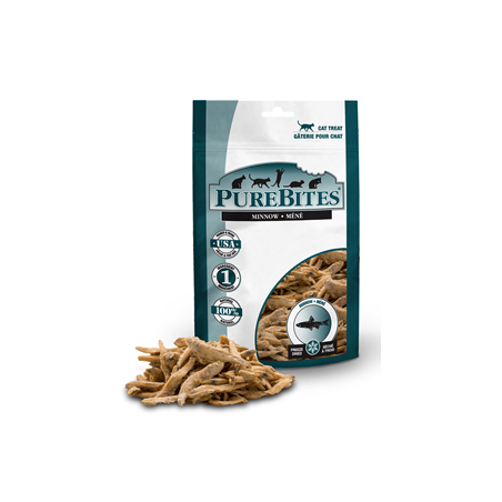 Purebites menés lyophilisés