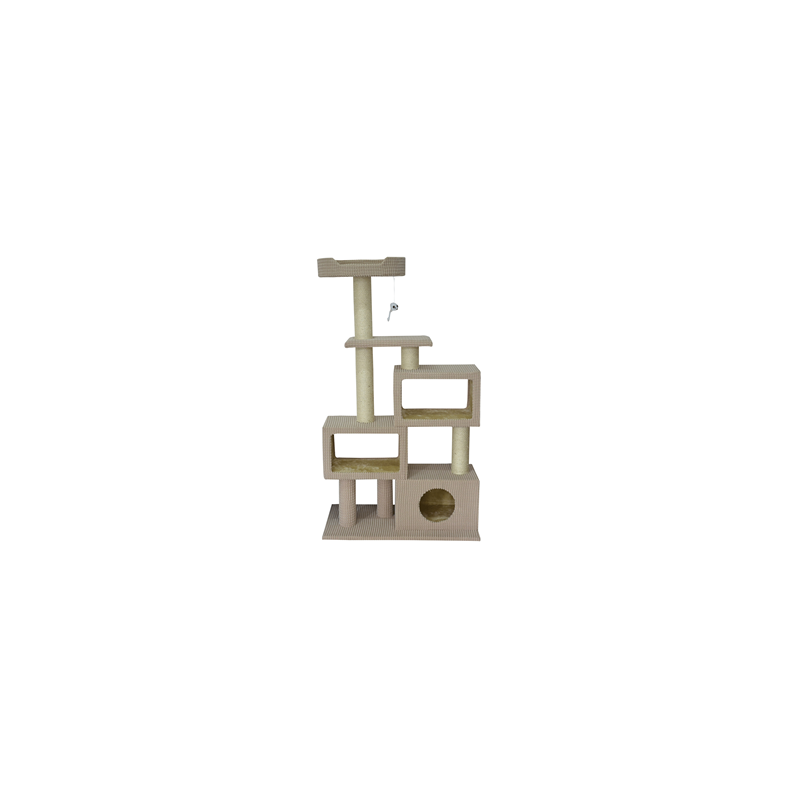 Animal Treasure arbre à chat condo 2 boîtes 51'' Animal Treasure arbre à chat condo 2 boîtes 51''