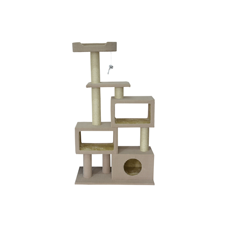 Animal Treasure arbre à chat condo 2 boîtes 51''
