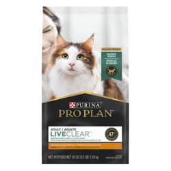 Pro Plan chat live clear poulet et riz