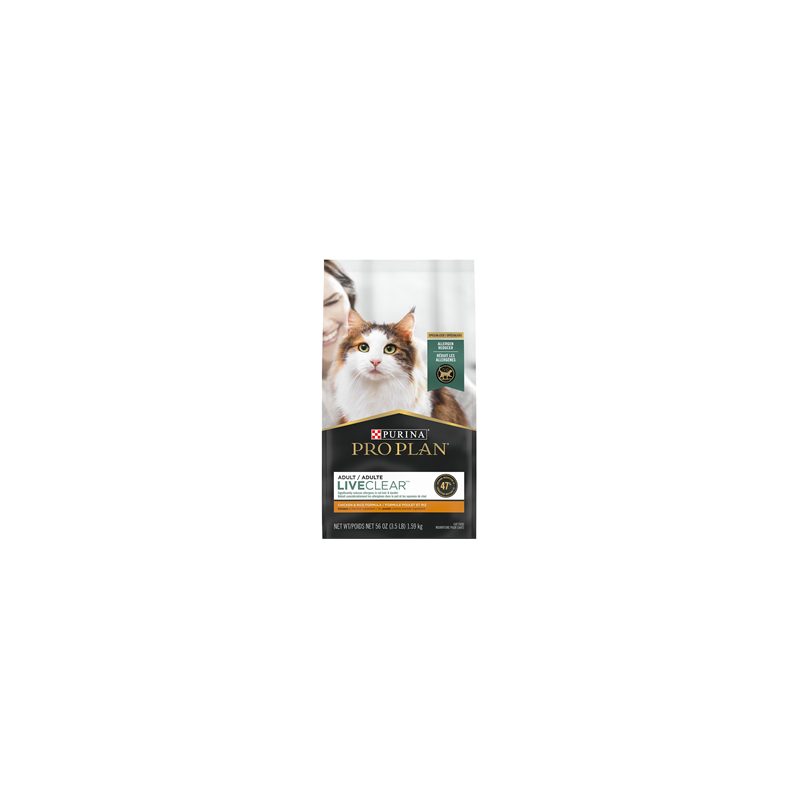 Pro Plan chat live clear poulet et riz Pro Plan chat live clear poulet et riz