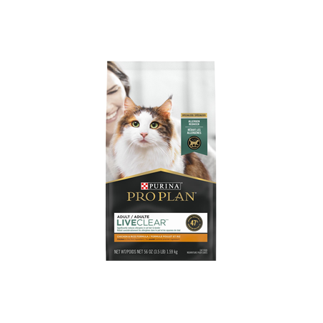 Pro Plan chat live clear poulet et riz