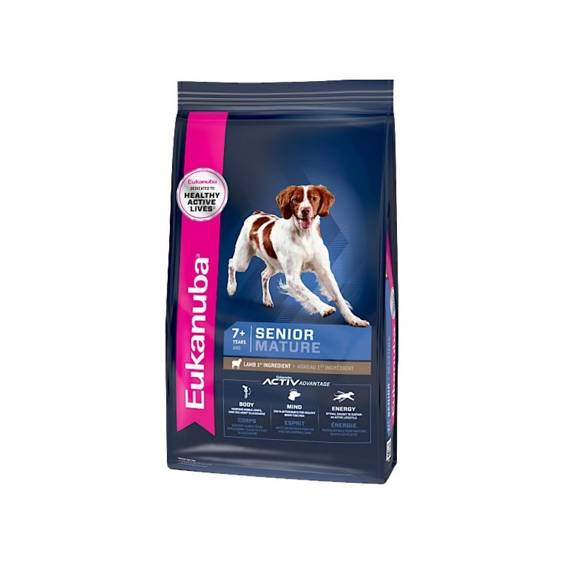 Eukanuba chien sénior à l'agneau Eukanuba chien sénior à l'agneau