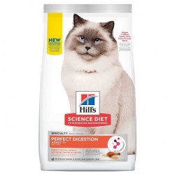 Science Diet chat digestion parfaite poulet 7+