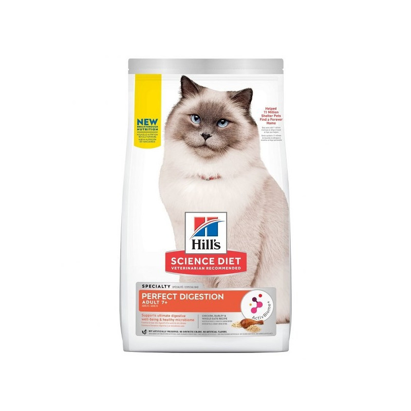 Science Diet chat digestion parfaite poulet 7+ Science Diet chat digestion parfaite poulet 7+