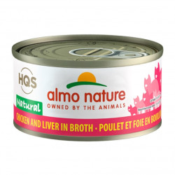 Almo nature conserve chat poulet et foie