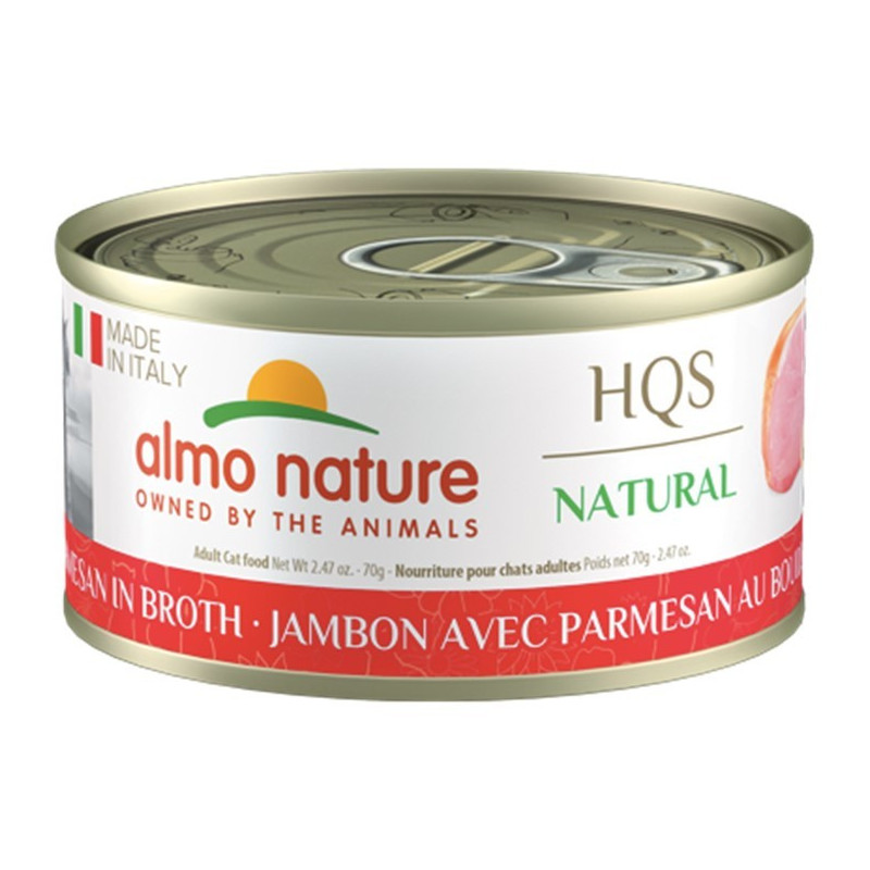 Almo nature Italy conserve chat jambon avec parmesan Almo nature Italy conserve chat jambon avec parmesan
