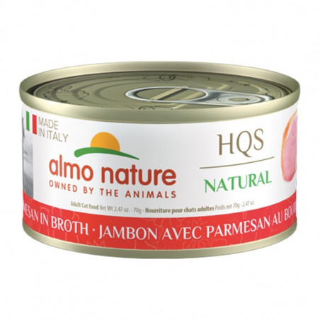 Almo nature Italy conserve chat jambon avec parmesan