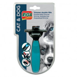 Riga trimmer lame double pour sous-poil