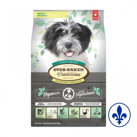 Oven baked chien végétalienne petite race